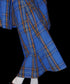 Heart Button Check Jacket&Skirt Series